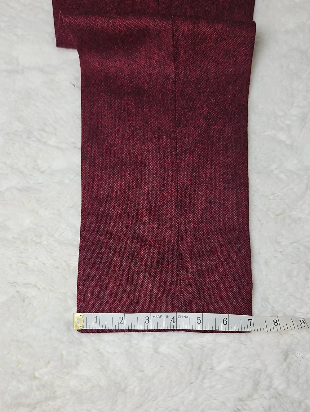 Men's Custom Burgundy 3 Piece Suit